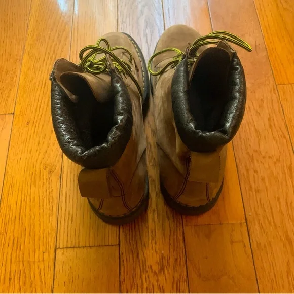 RARE VTG Dr. Martens Made in England 939 Leather Tan Boots Size 10 - Picture 4 of 9